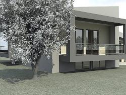 Ισόγεια Κατοικία - Τρίλοφος "Νότια όψη_2" Ισόγεια Κατοικία - Τρίλοφος "Νότια όψη_2"