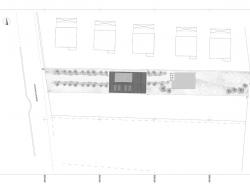 Κατοψη πισίνας ασπρόμαυρο