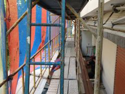 Ανακαίνιση όψης οικοδομής - Κάτω Τούμπα