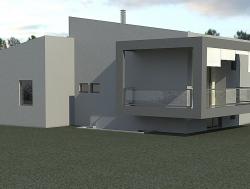 Ισόγεια Κατοικία - Τρίλοφος "Βορειοδυτική όψη" Ισόγεια Κατοικία - Τρίλοφος "Βορειοδυτική όψη"