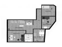 κάτοψη ασπρόμαυρη κάτοψη ασπρόμαυρη