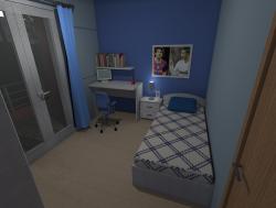 Εσωτερικό παιδικού υπνοδωματίου