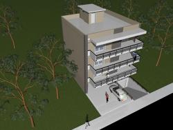 Τριώροφη Οικοδομή - Σίνδος