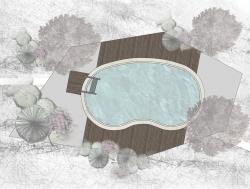 Κάτοψη πισίνας