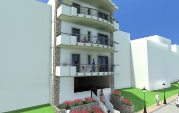 Τριώροφη Οικοδομή - Εύοσμος