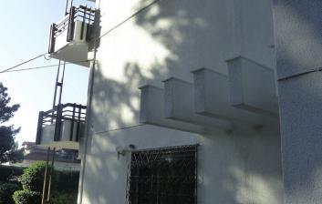 Κατασκευή εξωτερικού ανελκυστήρα - Πανόραμα